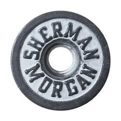 Botón Sherman Morgan Zamak Contrasted Tin 20mm