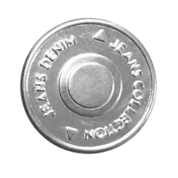 Botón PLAY Acero Nickel 17 mm