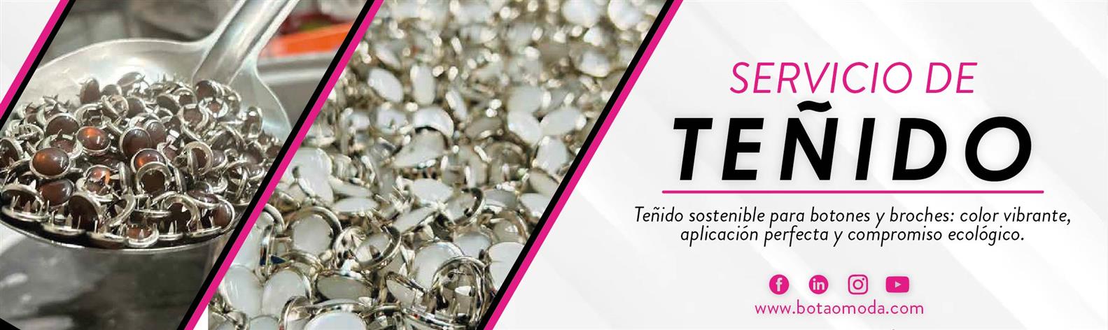 Venta de botones y remaches a toda la republica mexicana